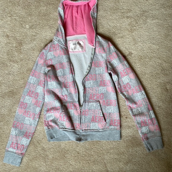 Aero women’s full zip up hoodie. - Picture 3 of 3
